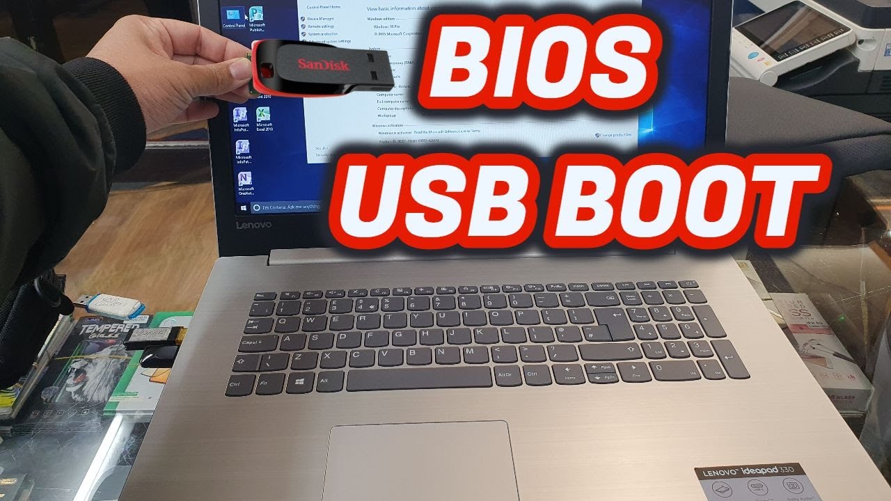 2021 Lenovo Boot from USB – with video NinjaStik