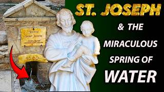 The HIDDEN MIRACULOUS Fountain of St. Joseph