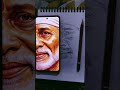 SAI BABA🙏🏻#saibaba #shortvideo#photoshoot#sketching#pencildrawing#oilcolours#oilpainting#oilpaint