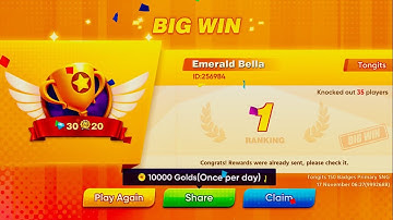 How to Become Top 1 in Tongits Go Ranked Tournament | Knocked Out 35 Players | Megawin