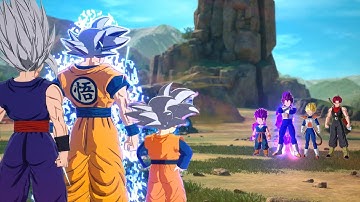 Goku family Team Vs Vegeta Family Team! Dragon Ball Sparking ZERO 