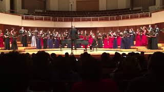 PGCPS High School Honor Chorus Sings “I’ve Just Come From the Fountain”