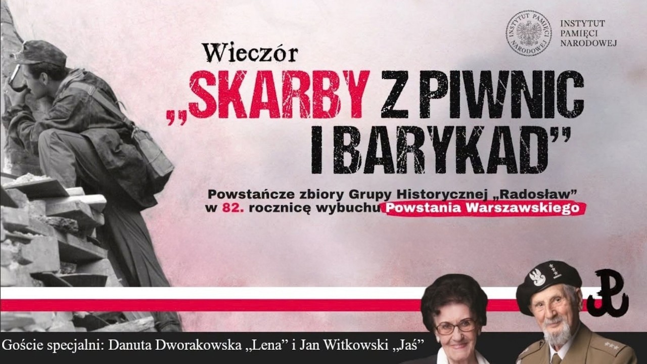 Skarby z piwnic i barykad – spotkanie w 82. rocznicę Powstania Warszawskiego