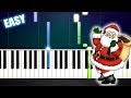 Santa Claus Is Comin' to Town - EASY Piano Tutorial by PlutaX