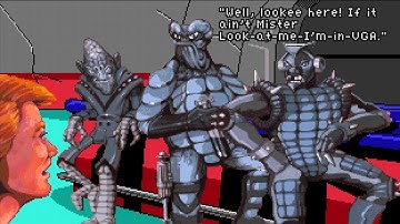 Funny Moments In Gaming #4 - Space Quest IV: Monochrome Not Good Enough For You?