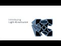 Ventions new 45 x 45mm lightduty extrusions
