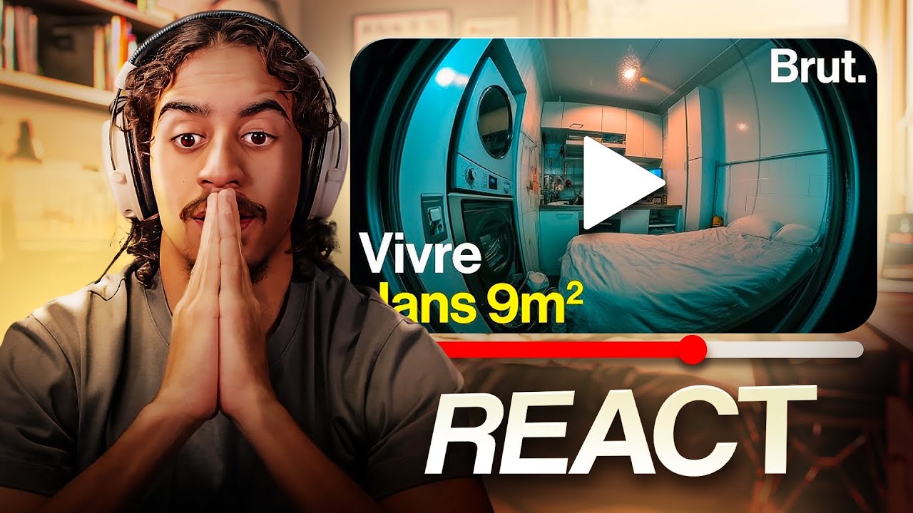 ELLE VIT DANS UN 9M² ! (REACT)