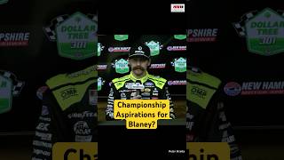 Is Ryan Blaney a Cup Championship Contender? #Shorts