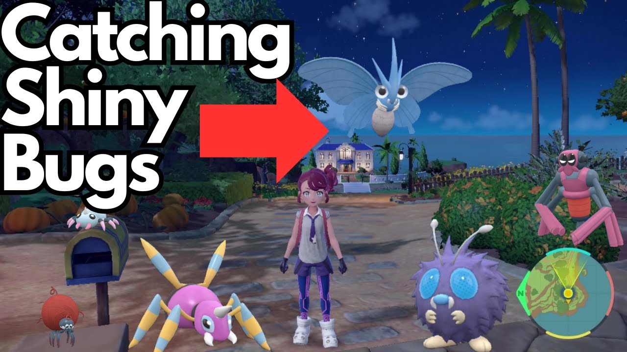 I Caught Shiny Bug Pokémon During The New Swarm Outbreak In Pokémon ...