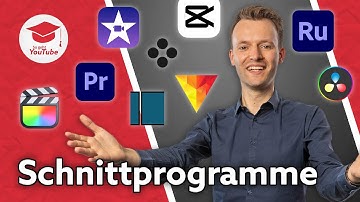 Das beste Videoschnittprogramm 2025 für YouTube! (Windows & Mac | Kostenlos & Profi)