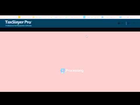 TaxSlayer Pro Proweb video