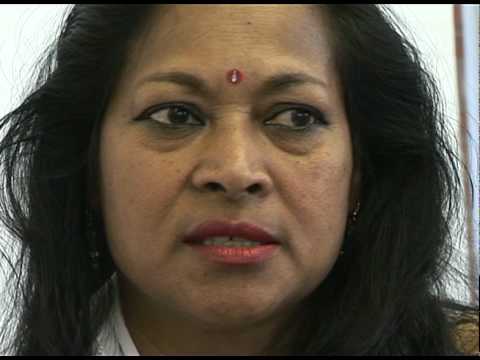 Alpana Sengupta and Mick Taylor