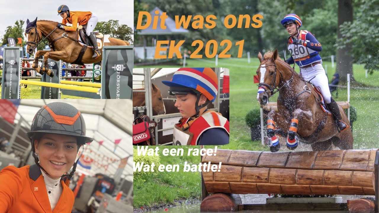 Europese Kampioenschappen - Final cross & Springen 2021 | PART 2| ✰vlog 200✰ | Kristy Snepvangers |