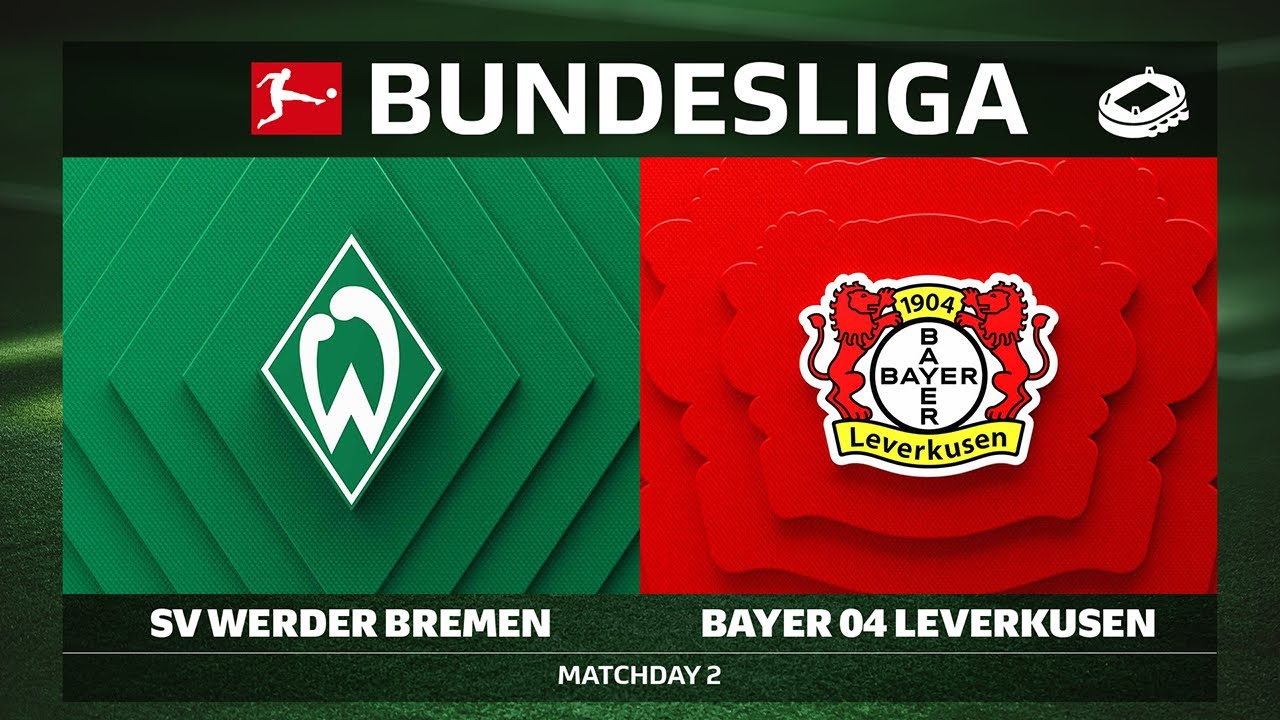 formazioni werder brema - bayer leverkusen