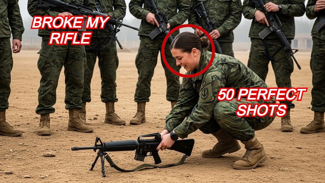 “You’re Useless!” Soldiers Broke Her Rifle — Then She Hit 50 Targets in a Row | Best Mission Story