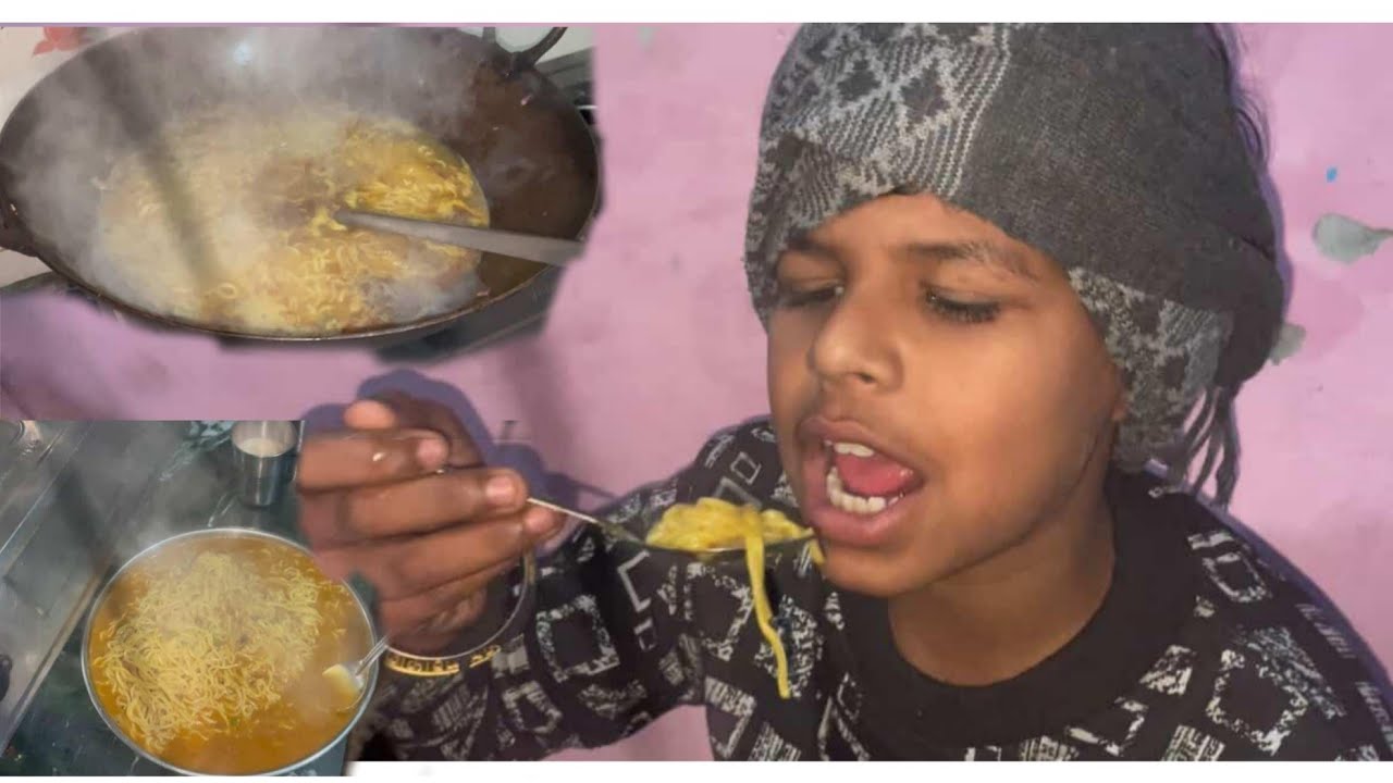 Aaj tumara bhai na Banai maggi🤤 #viral #viralvideos #explorepage #maggi #tranding 