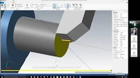 CITEA MasterCAM Project 3 - Lathe - Mark McCollough