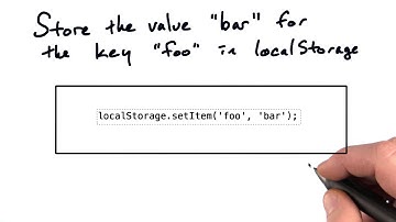 Using local storage - Mobile Web Development