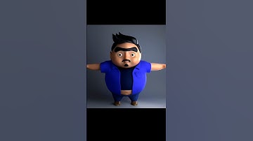 2D Sketch to 3D Character | Made with Procreate, Maya, Substance Painter & After Effects #3DArt