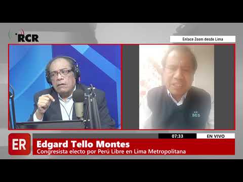 ENTREVISTA A EDGARD TELLO, CONGRESISTA ELECTO POR PERÚ LIBRE EN LIMA METROPOLITANA