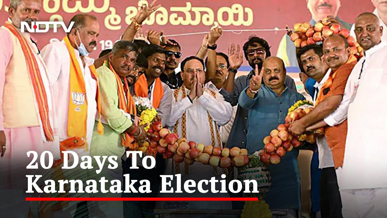 Karnataka Chief Minister Holds Roadshow With Actor Kichcha Sudeep In His Constituency | The News