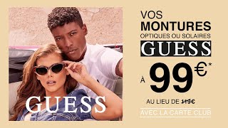 Découvrez La Nouvelle Marque À Lhonneur Guess Chez Optical Discount