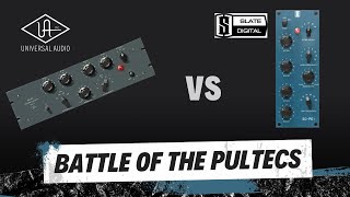 Comparing Pultec EQ Plugins: UAD EQP-1A vs Slate Digital SD-PE1