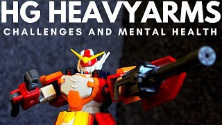 HG HeavyArms - Gunpla Challenges and Mental Health