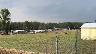 Snowmobile grass drag racing, Snow Bash Sept.2022, Ohio NY