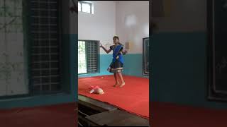 my sis daughter sahasra g nair folk dance performance St Dominic s Convent Engli