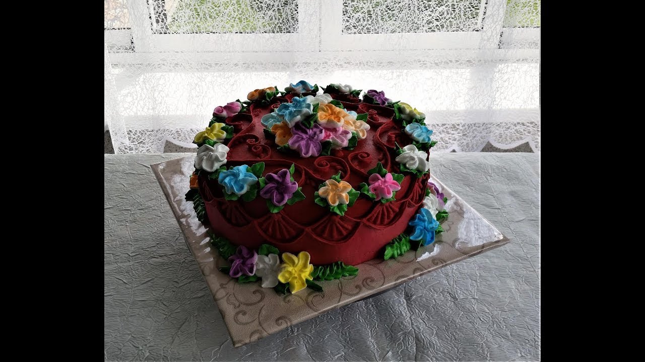 Бархатный Торт в стиле 