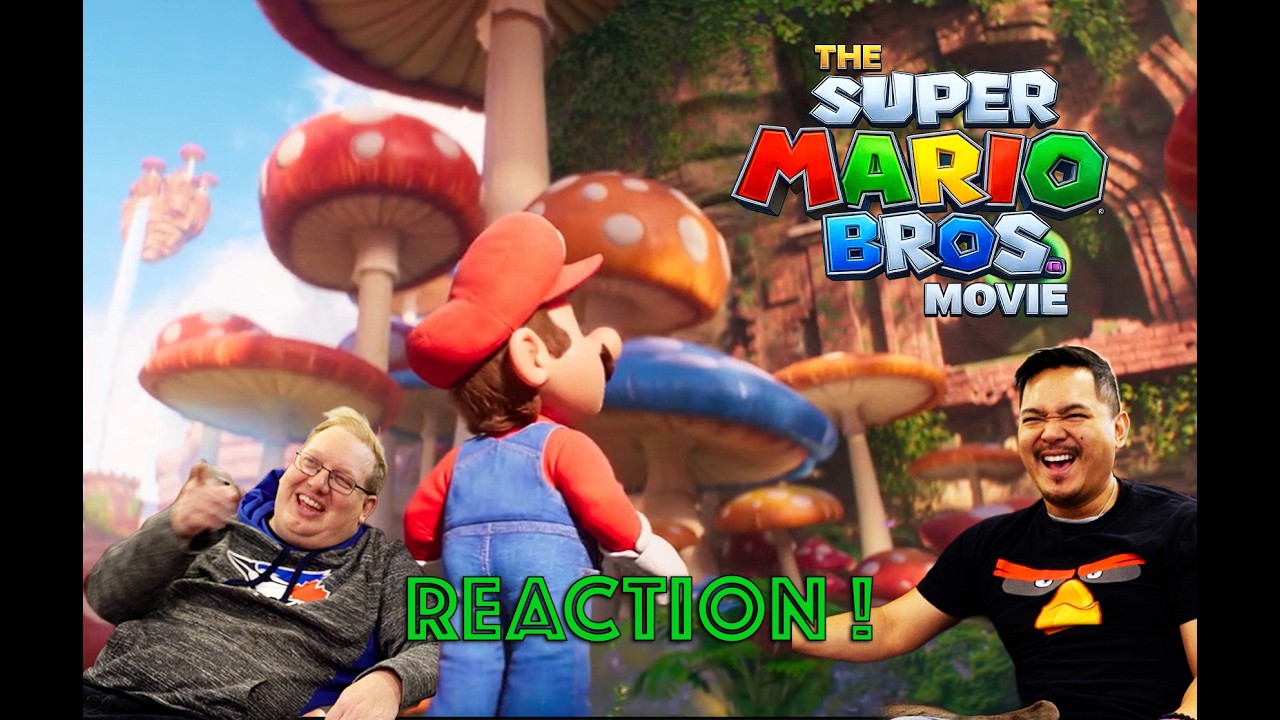 THE SUPER MARIOS BROS. Movie REACTION!