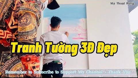[ FOREST ART ] Tranh Tường 3đ Cực Đẹp // Vẽ Tranh Nhanh và Nguy Hiểm