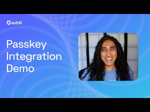 Auth0 Passkey Integration Demo