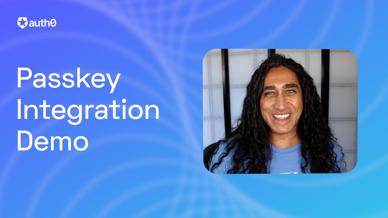 Auth0 Passkey Integration Demo