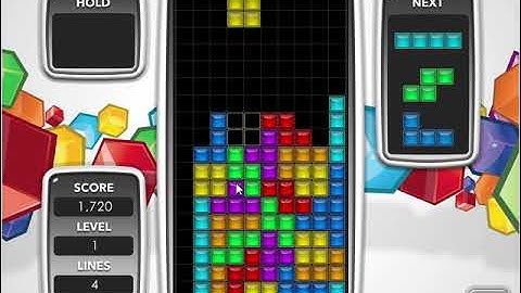 Tetris.com Mouse Control 40 Lines 28.233s