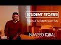Naveed iqbal master of architecture  student stories