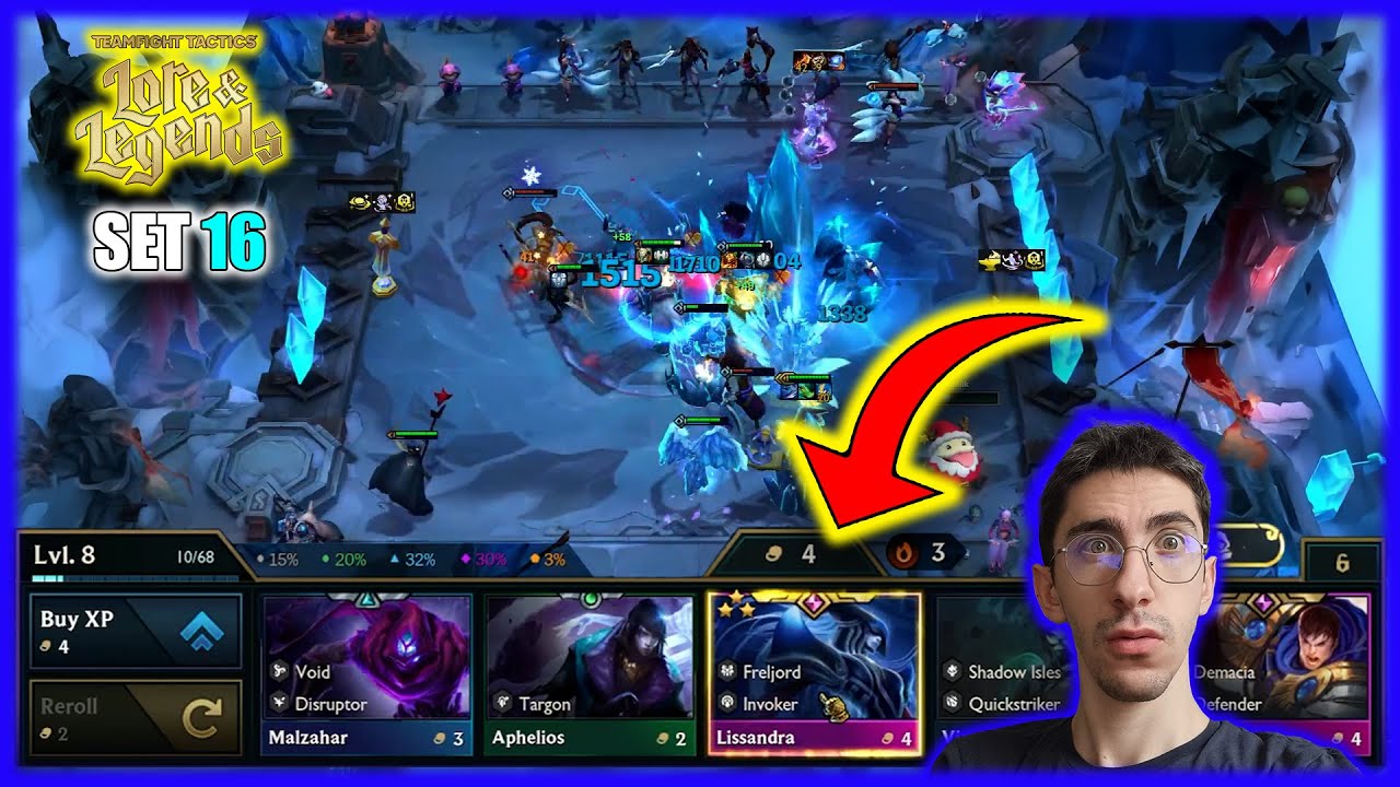 AMBESSA ⭐⭐⭐ OYUNDAN SİLEN LİSSANDRA ⭐⭐⭐!! | TFT Set 16