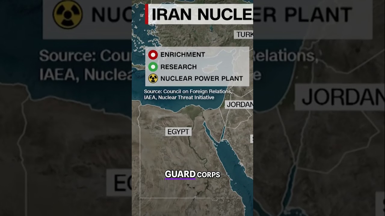 Night Sky Explosion Targets Iran's Nuclear Sites & Drones Attack
