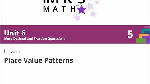 5 6 1 Illustrative Math Grade 5 Unit 6 Lesson 1