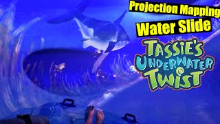 New Tassie's Underwater Twist Water Slide at Aquatica Orlando by In The Loop 1,648 views 1 month ago 3 minutes, 4 seconds
