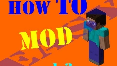 Easiest Way to install a Minecraft Mod (Mac) (PC) 1.8