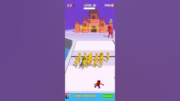 Join Clash 3D Level 30- Gameplay Walkthrough  (iOS & Android)🤑 #shorts | 😎#GameWithMJ