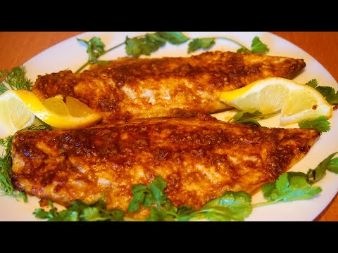 შემწვარი თევზი-სკუმბრია ღუმელში . Baked Mackerel.СКУМБРИЯ