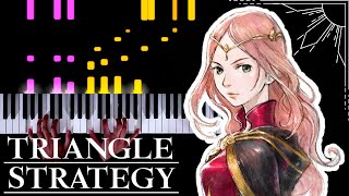 Triangle Strategy - Main Theme (Middle Section) - Piano|Synthesia