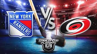 NHL Live: New York Rangers vs Carolina Hurricanes East 2nd Round Game 3