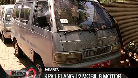 KPK Lelang 12 Mobil Dan 8 Motor - iNews Pagi 03/09