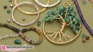 How to Make a Wire Wrapped Tree of Life Pendant