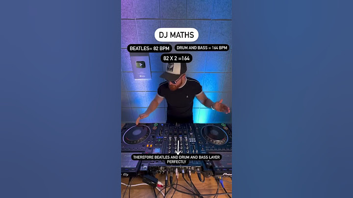DJ MATHS to mix two different bpm #shorts