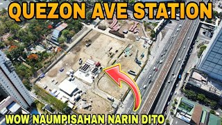 Wow naumpisahan narin dito METRO MANILA SUBWAY QUEZON AVENUE STATION UPDATE 04\/28\/2024